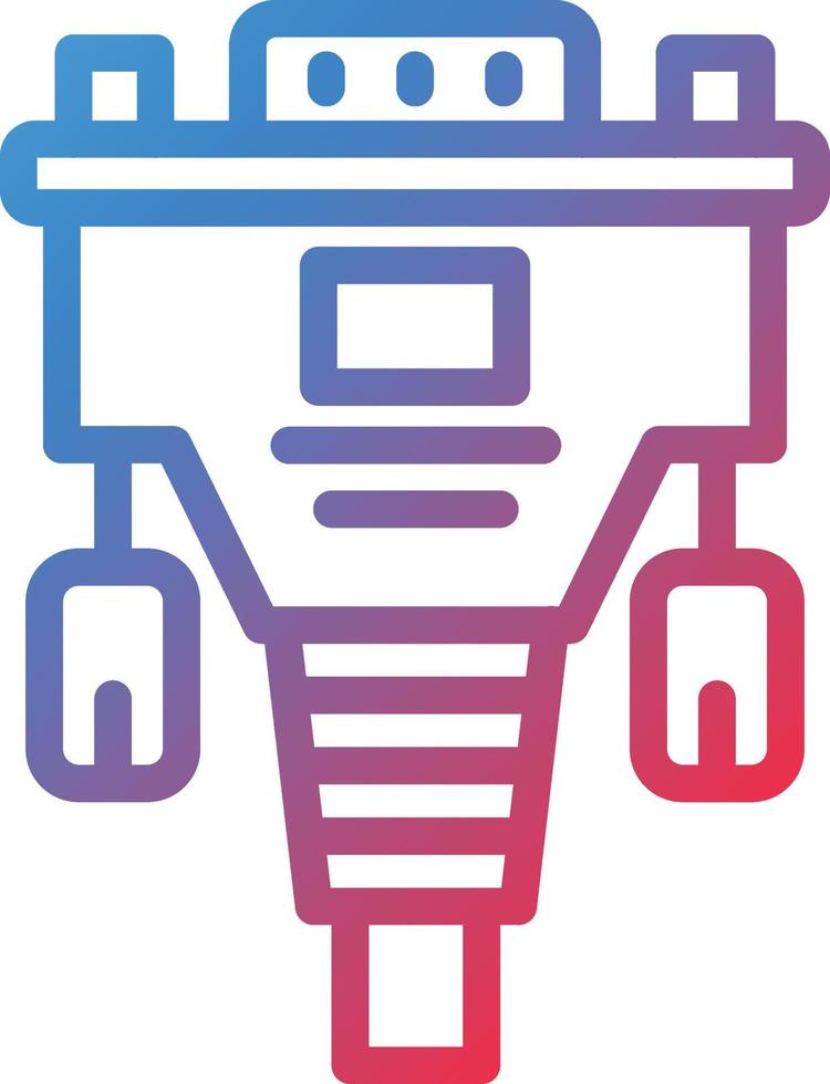 Vector Design Vga Cable Icon Style