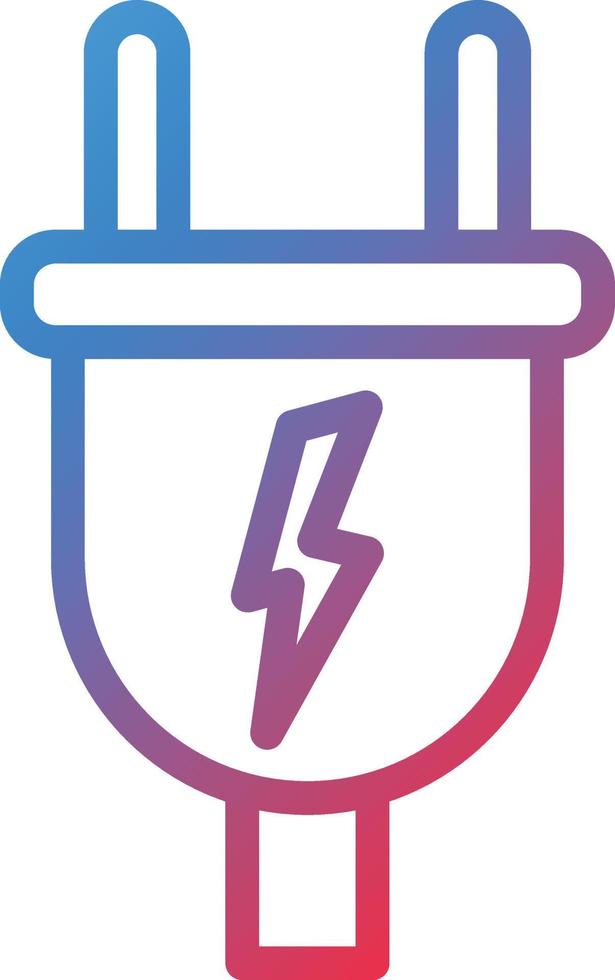 Vector Design Power Plug Icon Style