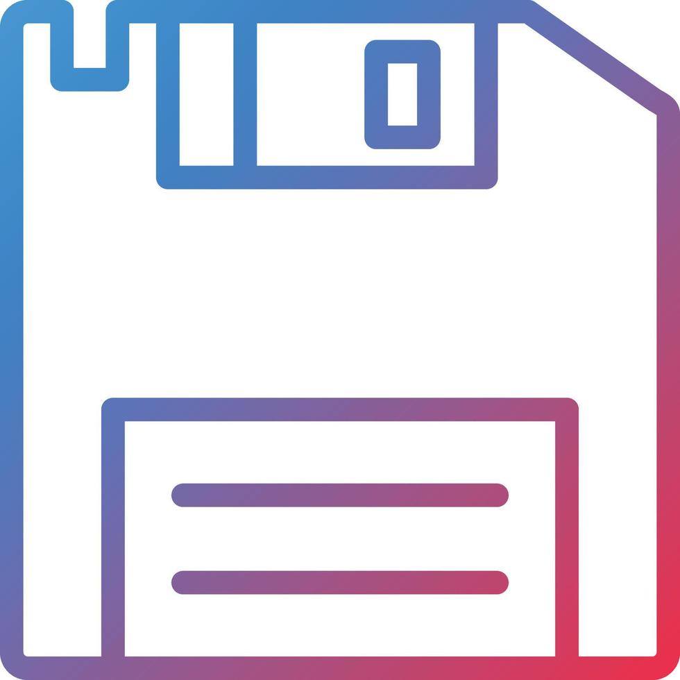 Vector Design Floppy Disk Icon Style