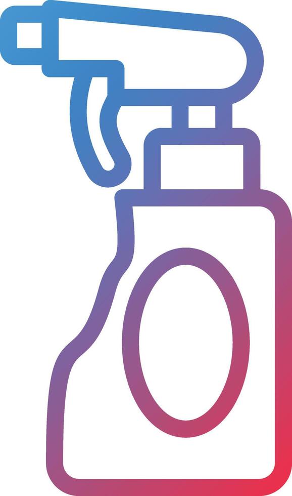 Vector Design Cleaning Spray Icon Style