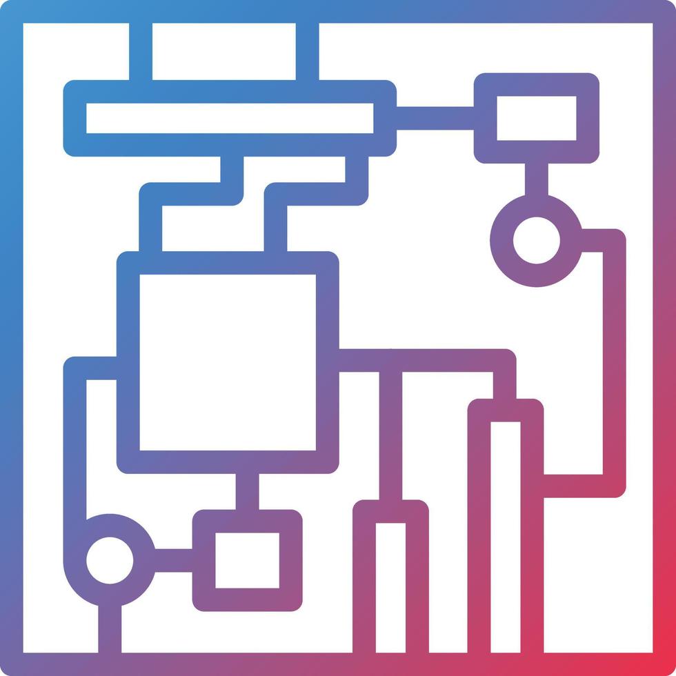 Vector Design Motherboard Icon Style