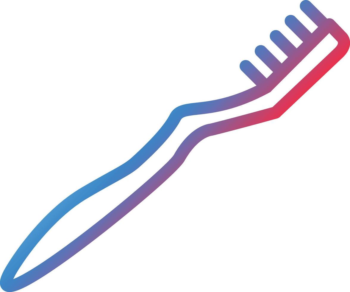 Vector Design Toothbrush Icon Style