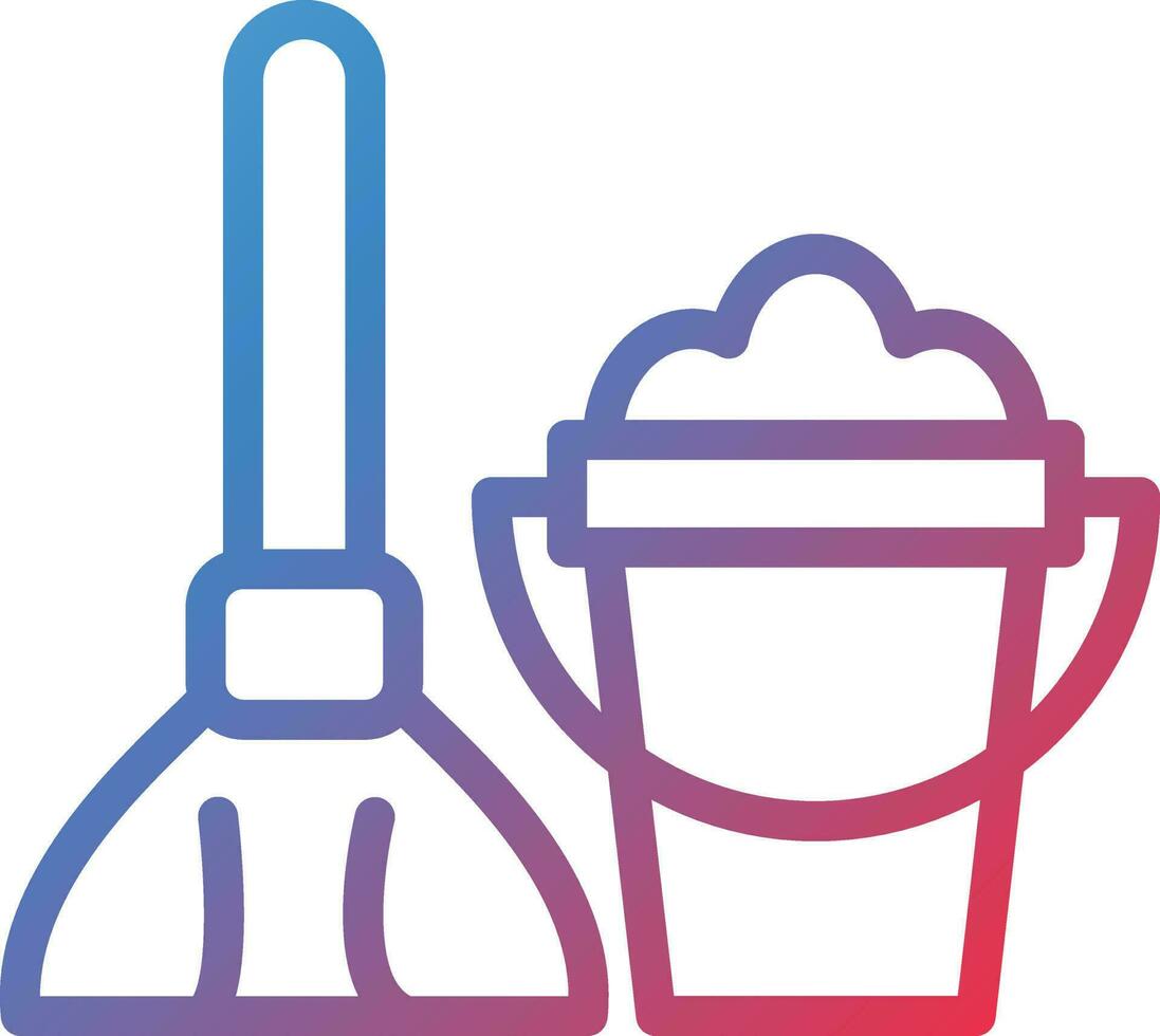 Vector Design Mop Icon Style