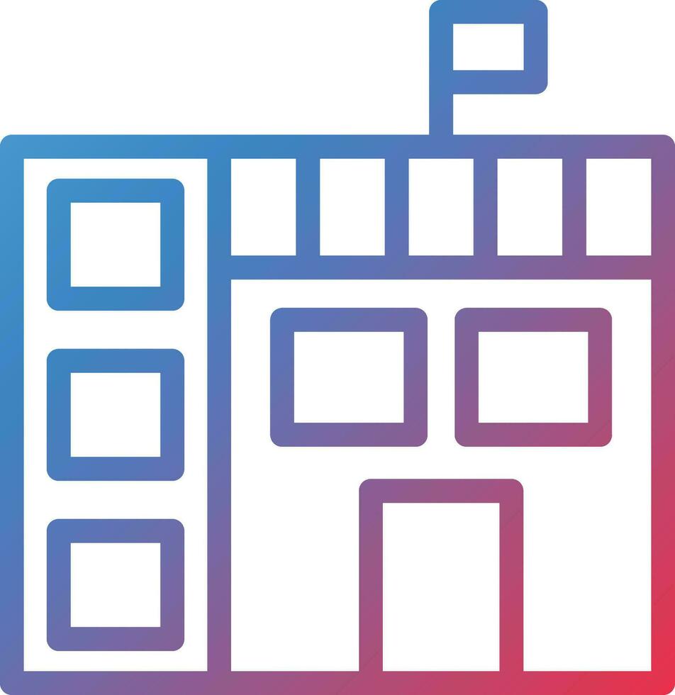 Vector Design Embassy Icon Style