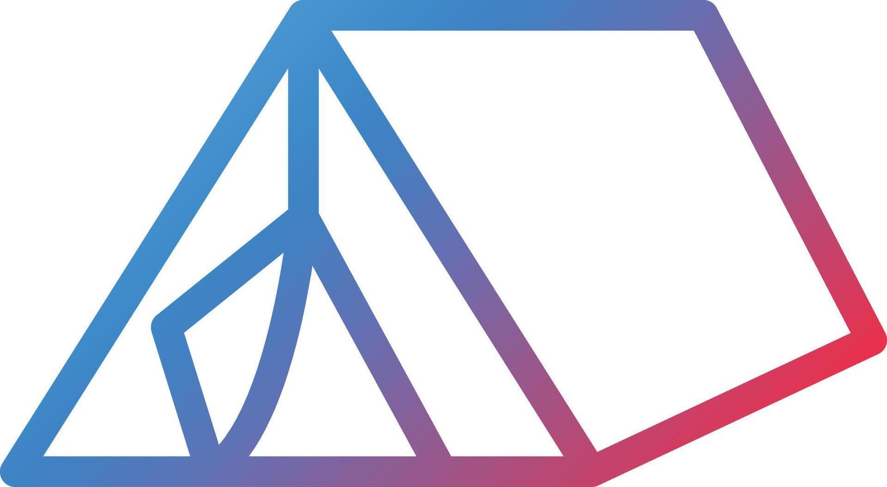 Vector Design Refugee Camp Icon Style