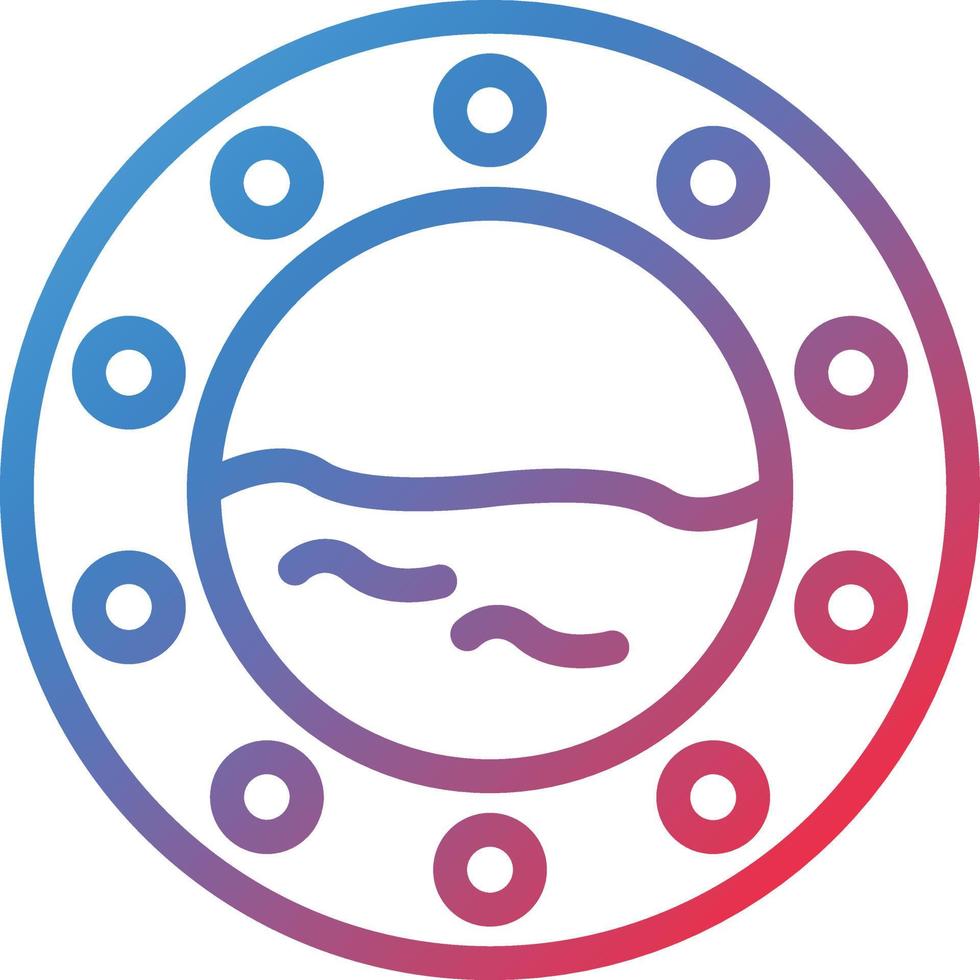 Vector Design Porthole Icon Style