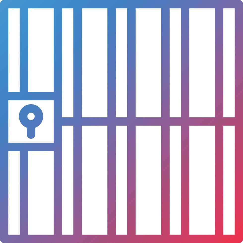 Vector Design Jail Icon Style