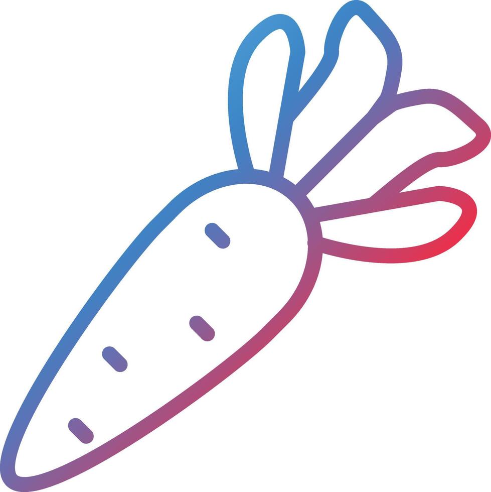 Vector Design Carrots Icon Style