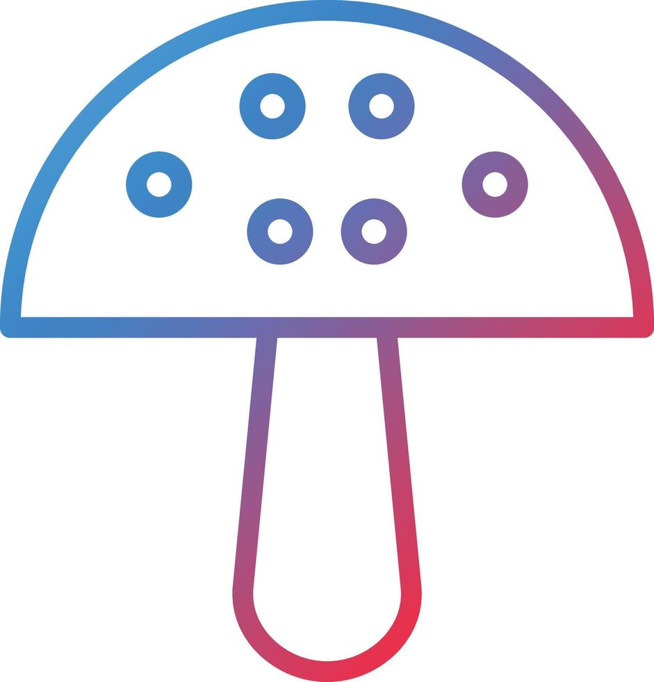 Vector Design Mushroom Icon Style