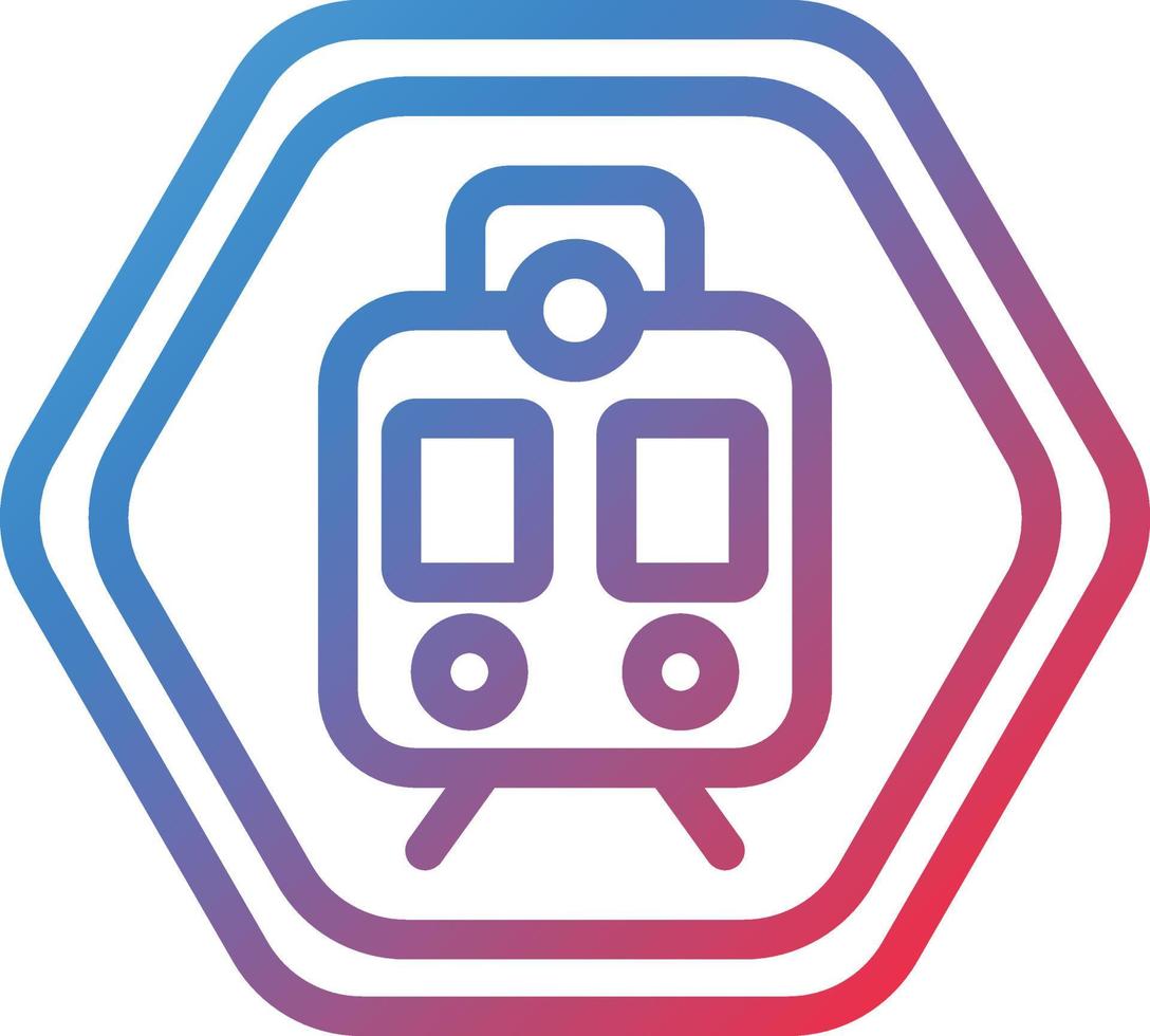 Vector Design Railroad Crossing Icon Style