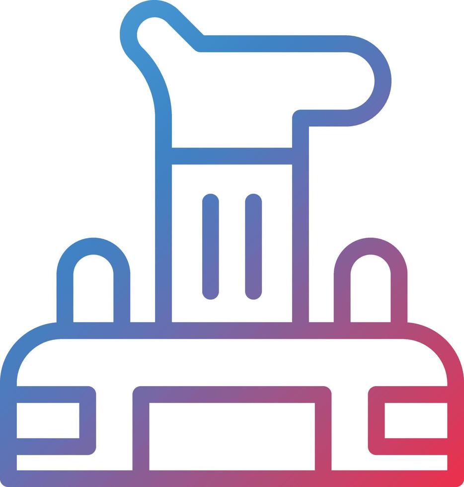 Vector Design Virtual Joystick Icon Style