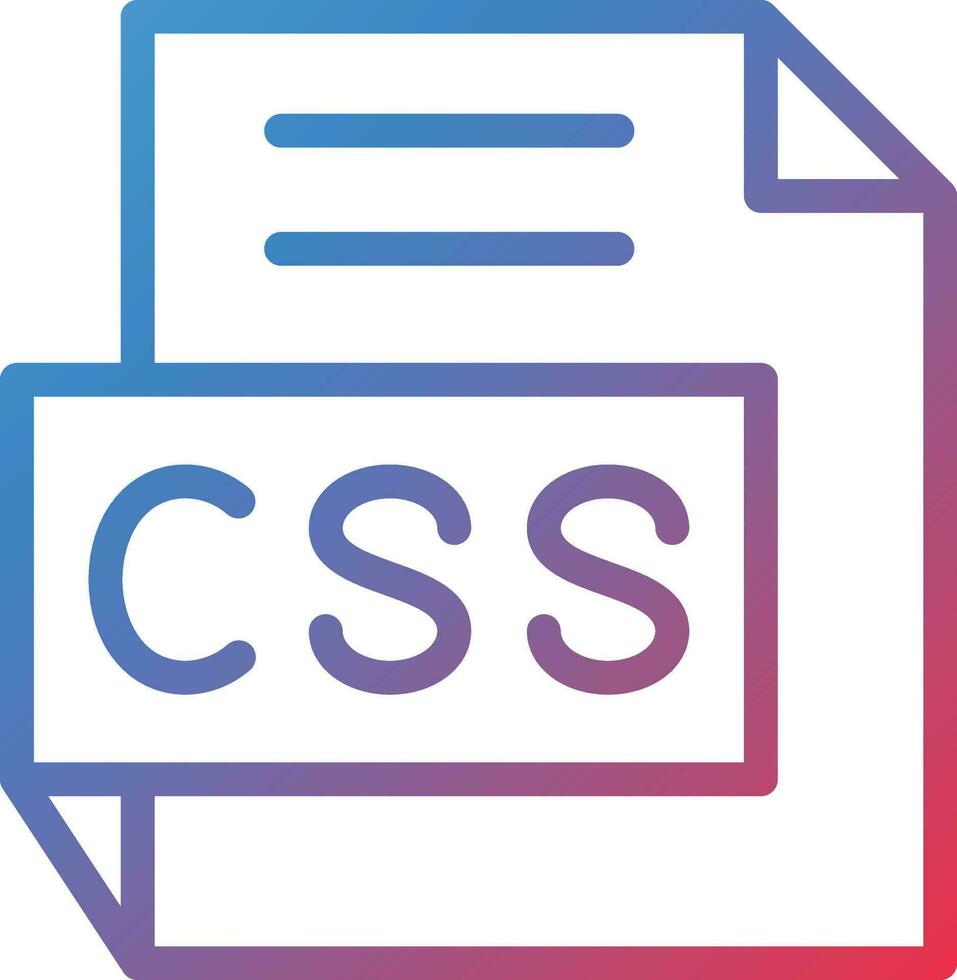 Vector Design CSS Icon Style
