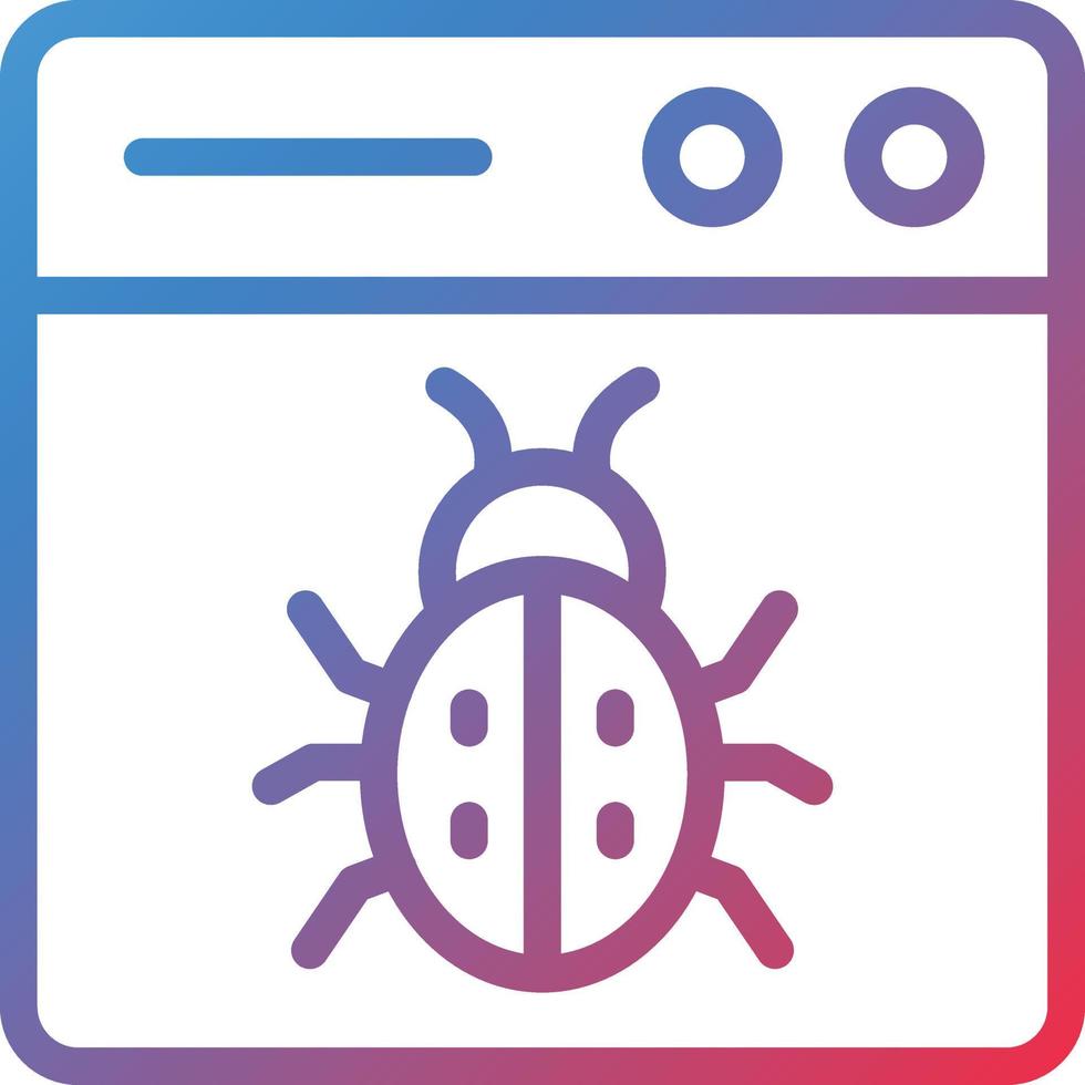 Vector Design Malware Icon Style