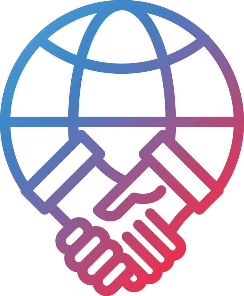 Vector Design Global Business Icon Style