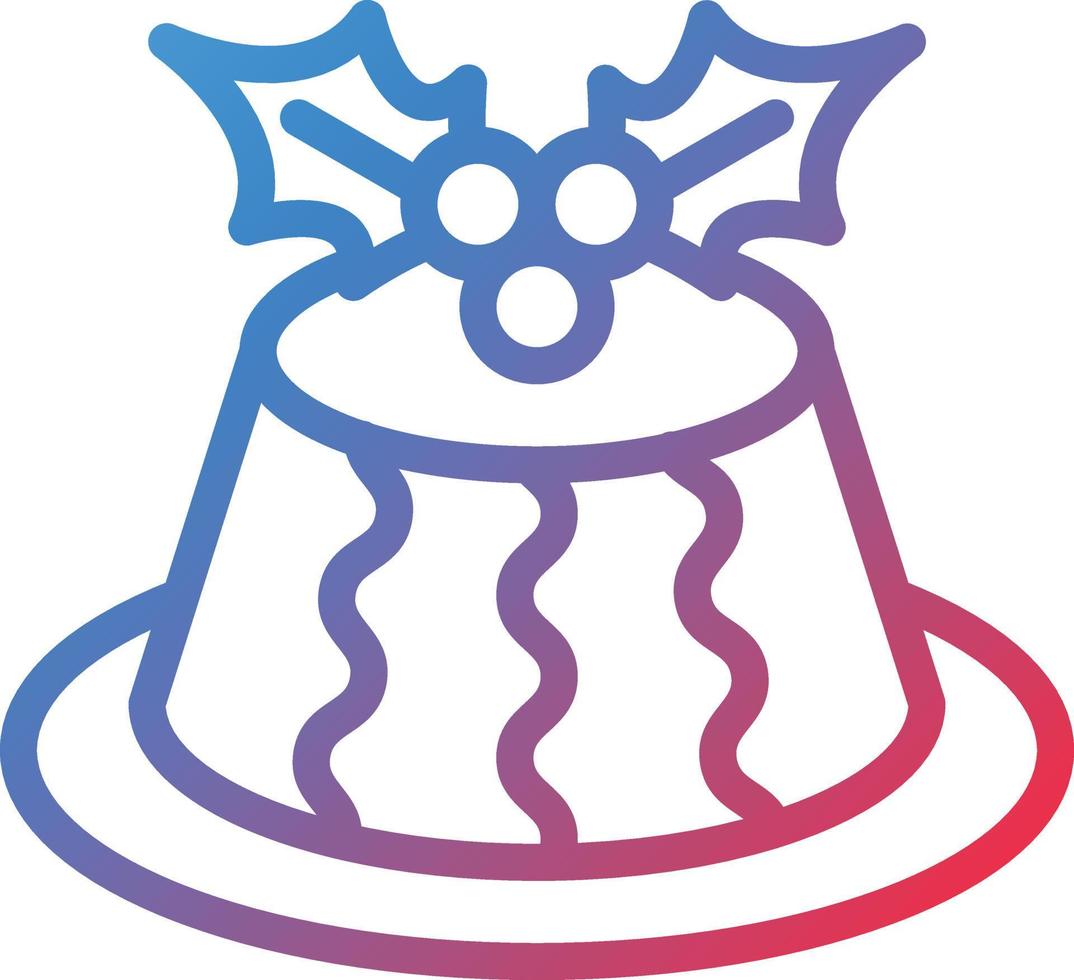 Vector Design Pudding Icon Style