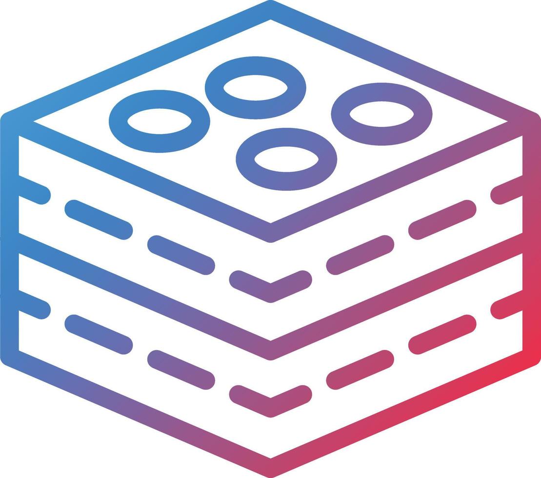 Vector Design Brownie Icon Style