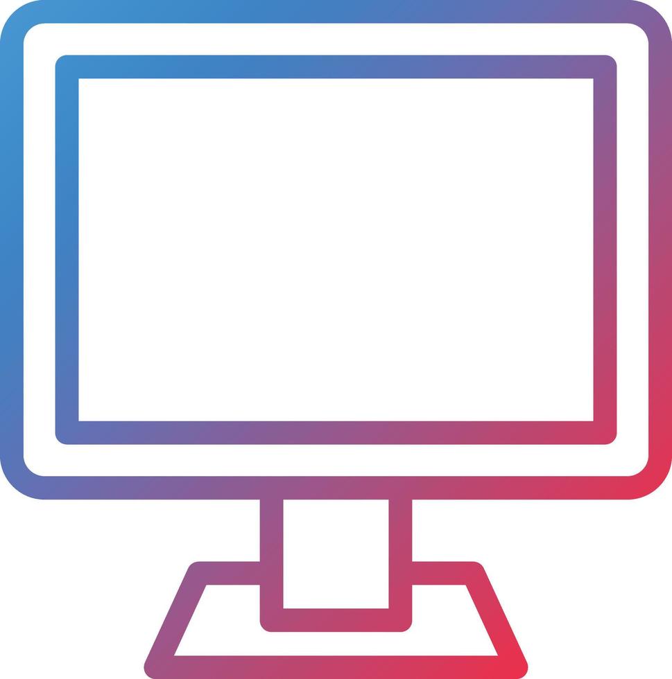 Vector Design Lcd Icon Style