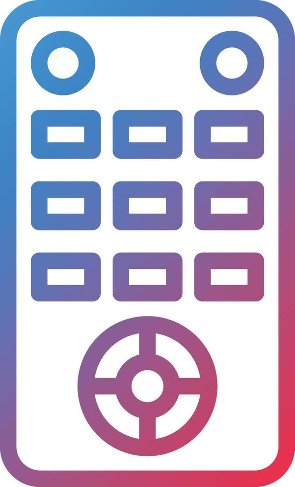 Vector Design Remote Control Icon Style