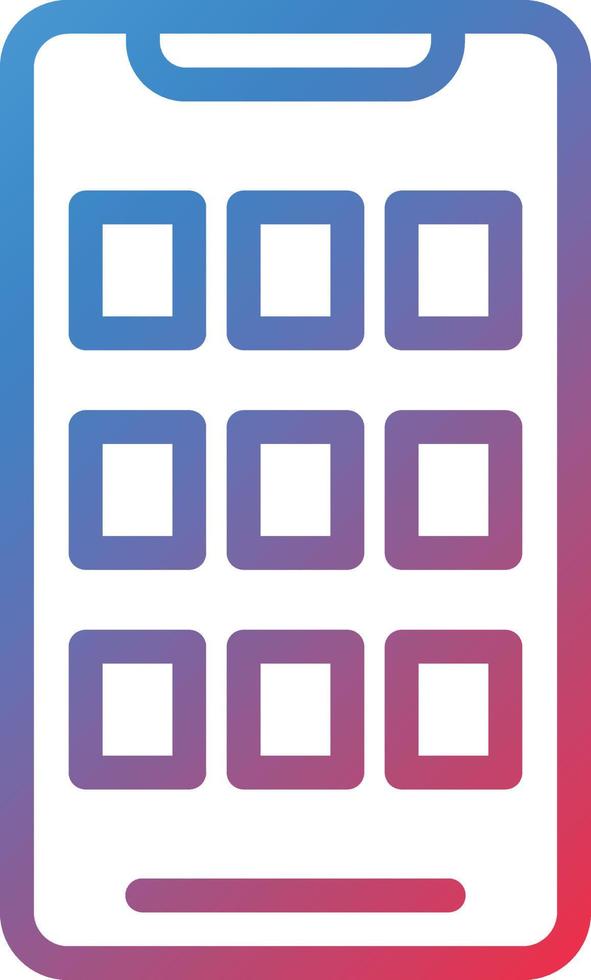 Vector Design Smartphone Icon Style