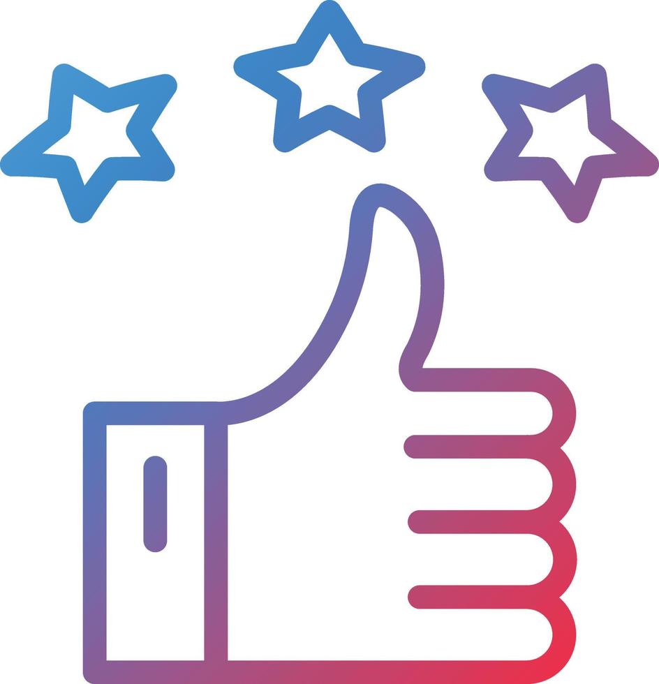 Vector Design Satisfaction Icon Style