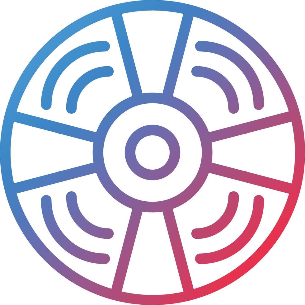 Vector Design Compact Disk Icon Style