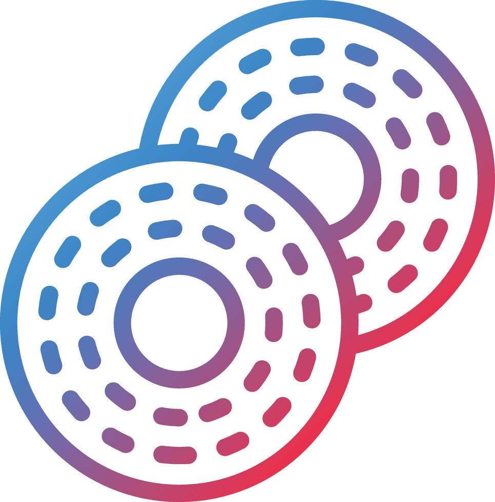 Vector Design Bagel Icon Style