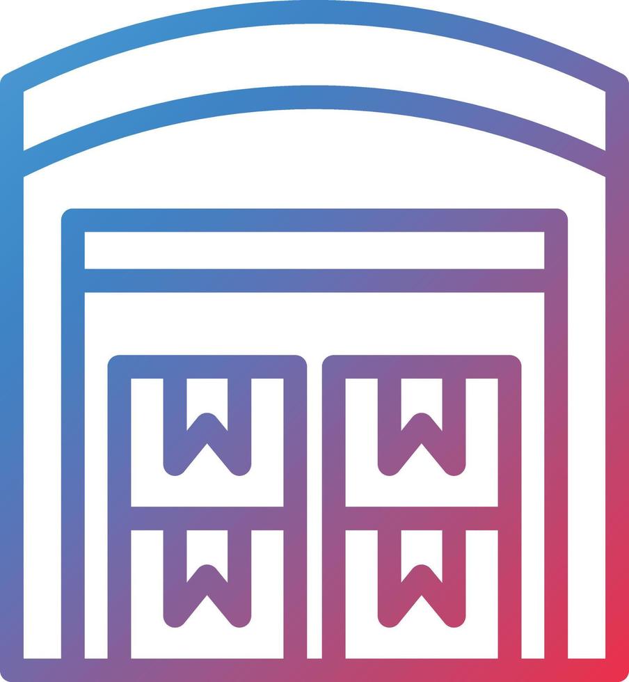 Vector Design Warehouse Icon Style
