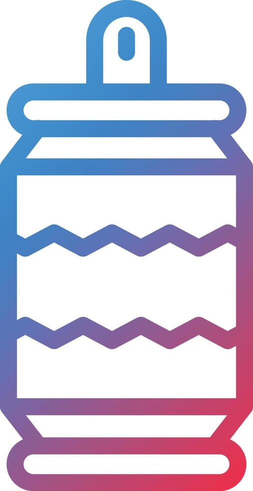 Vector Design Can Icon Style