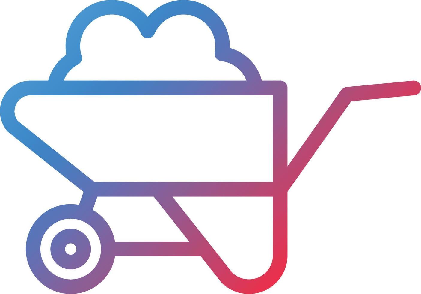 Vector Design Trolley Icon Style