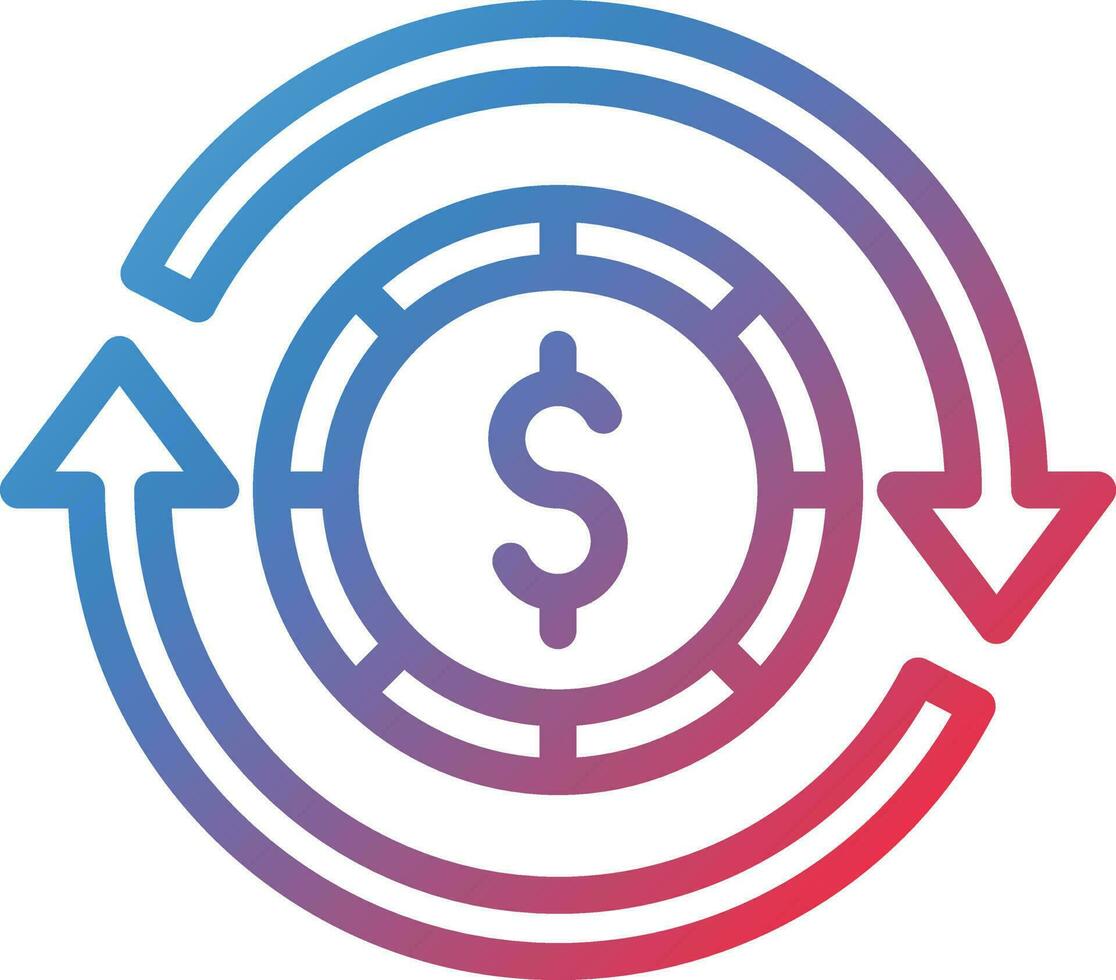 Vector Design Refinance Icon Style