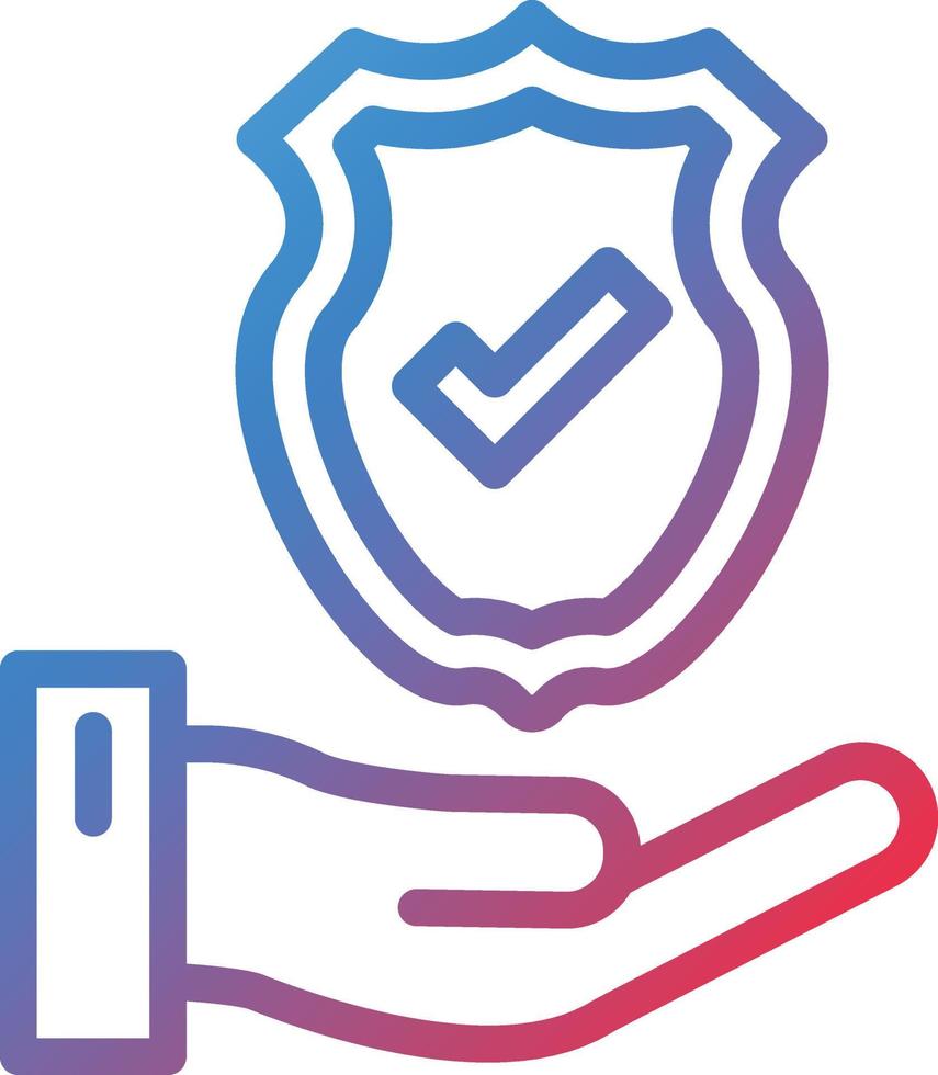 Vector Design Insurance Icon Style