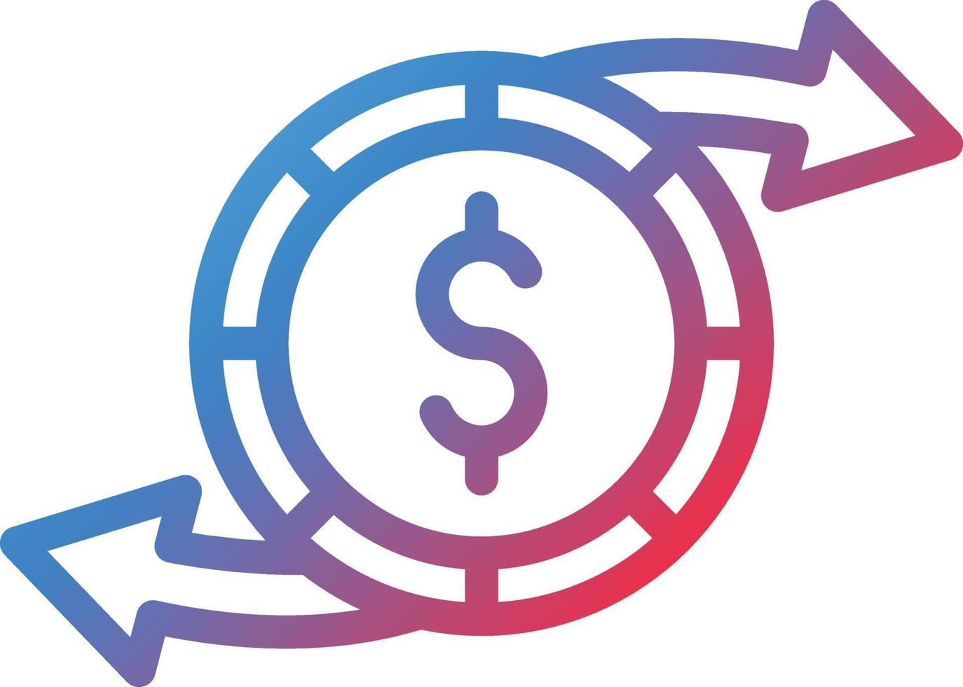 Vector Design Money Transfer Icon Style