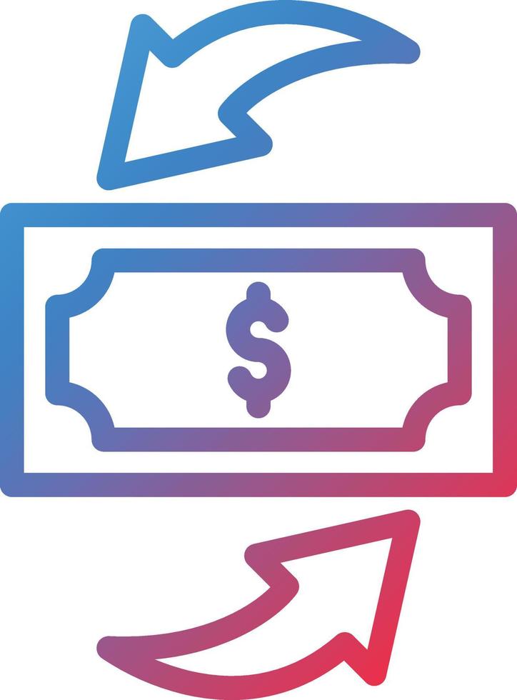 Vector Design Send Money Icon Style