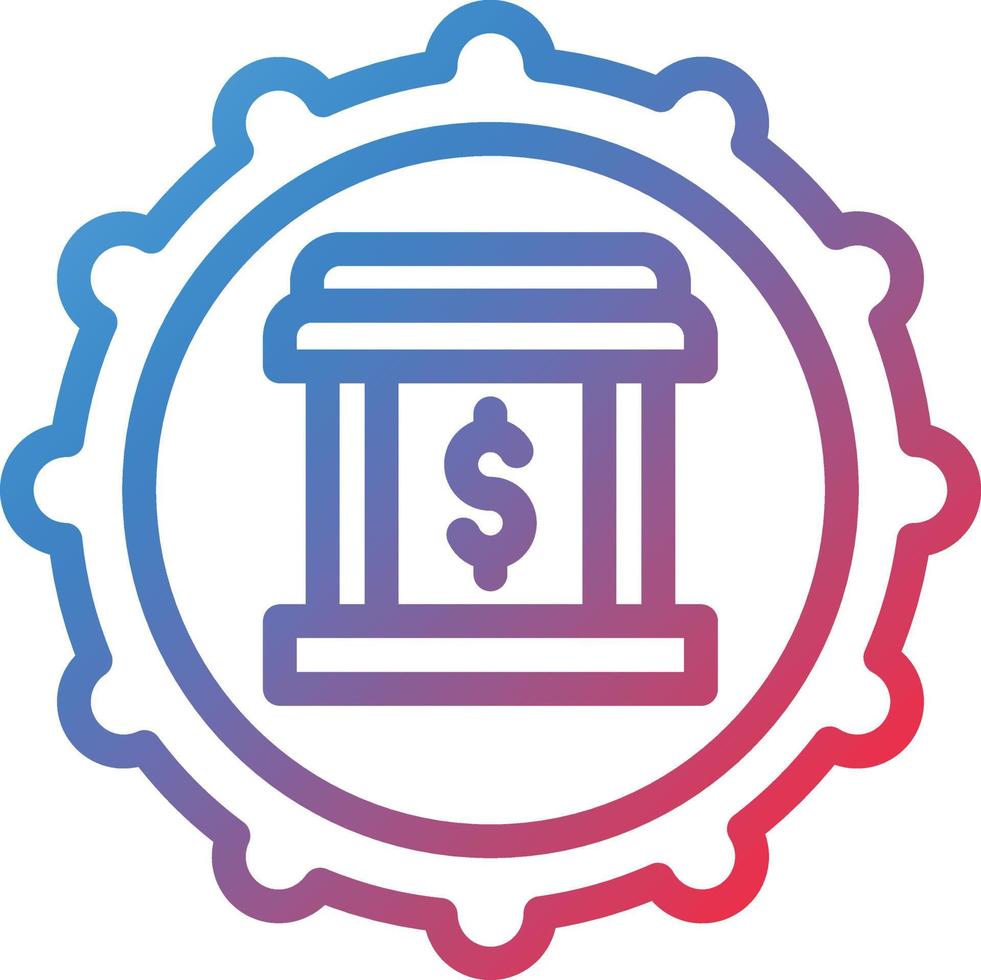 Vector Design Banking System Icon Style