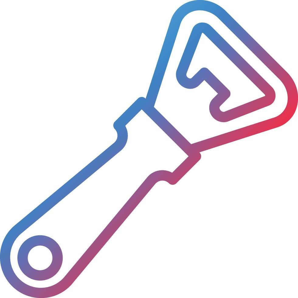 Vector Design Bottle Opener Icon Style