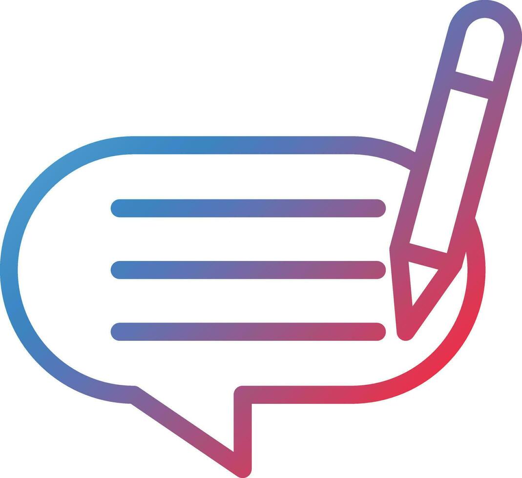 Vector Design Feedback Icon Style