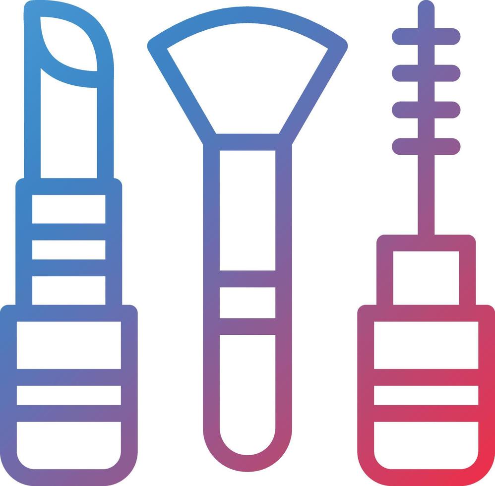 Vector Design Makeup Icon Style