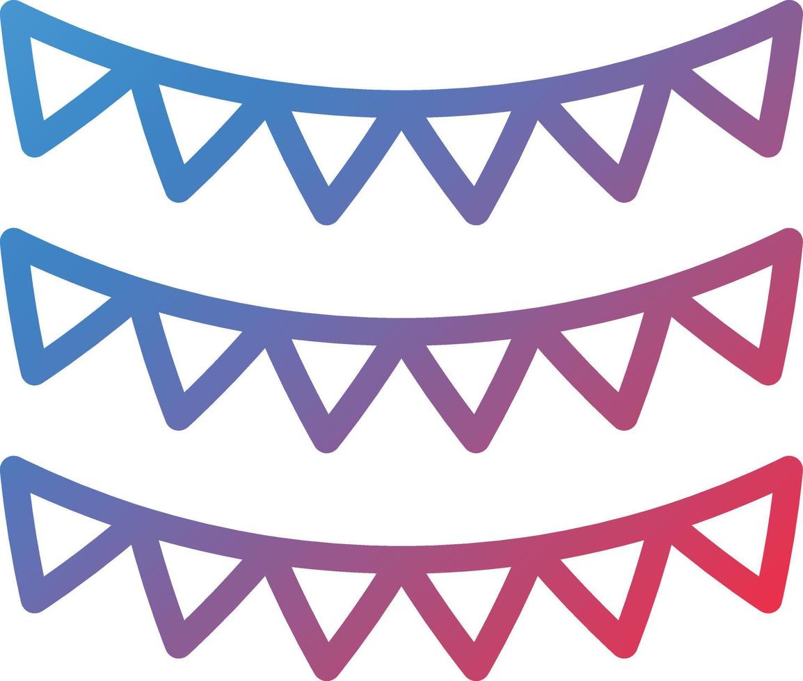 Vector Design Garland Icon Style