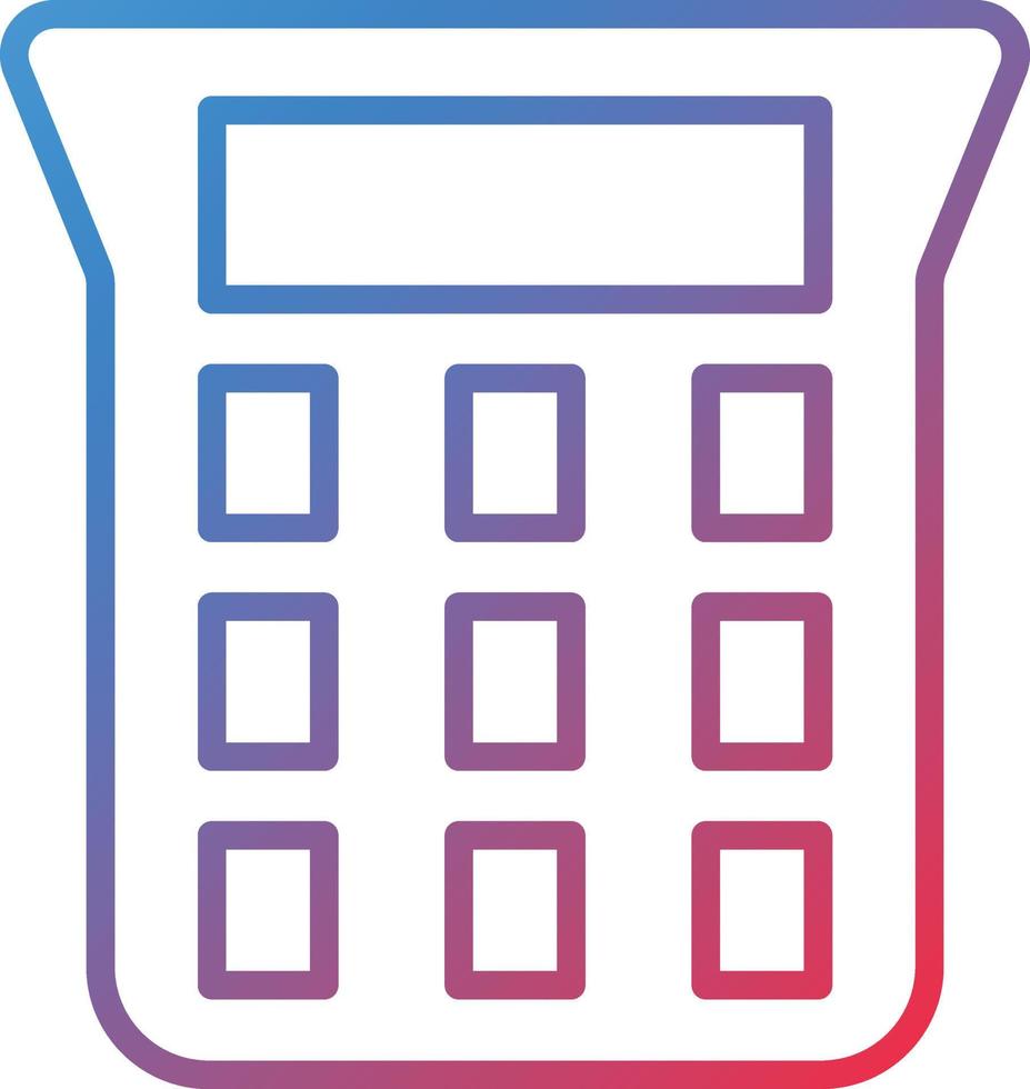 Vector Design Calculator Icon Style