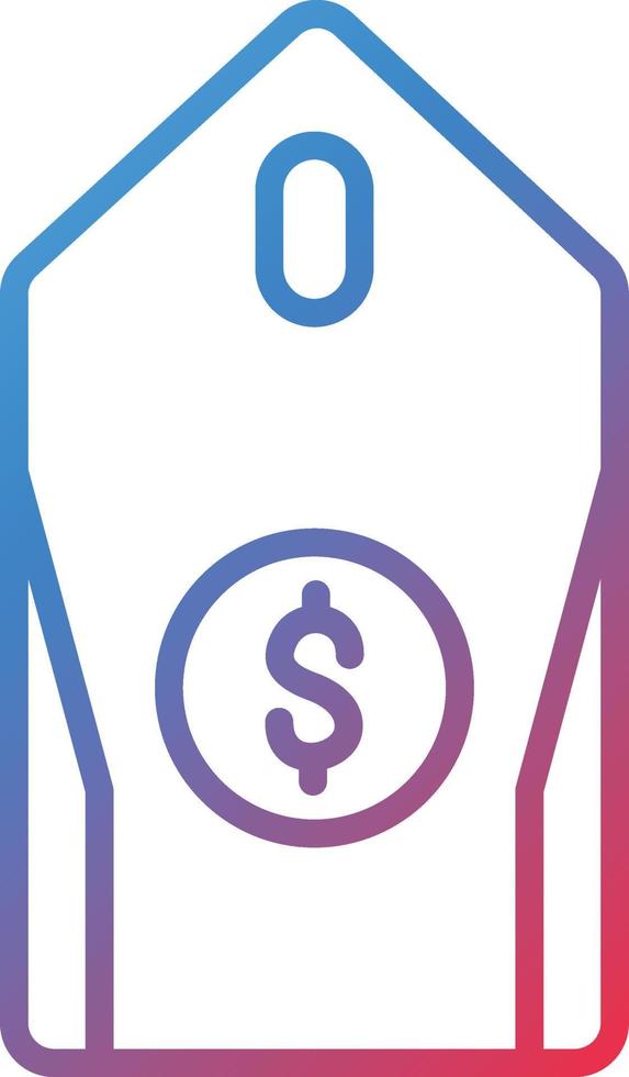 Vector Design Price Tag Icon Style