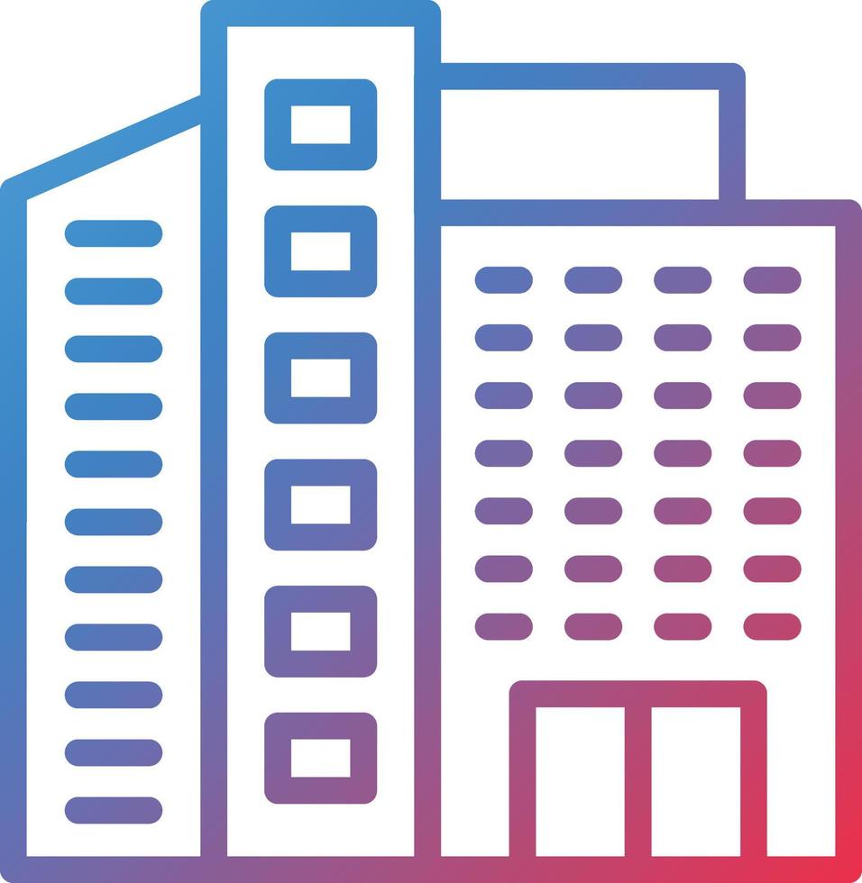 Vector Design Skyscraper Icon Style