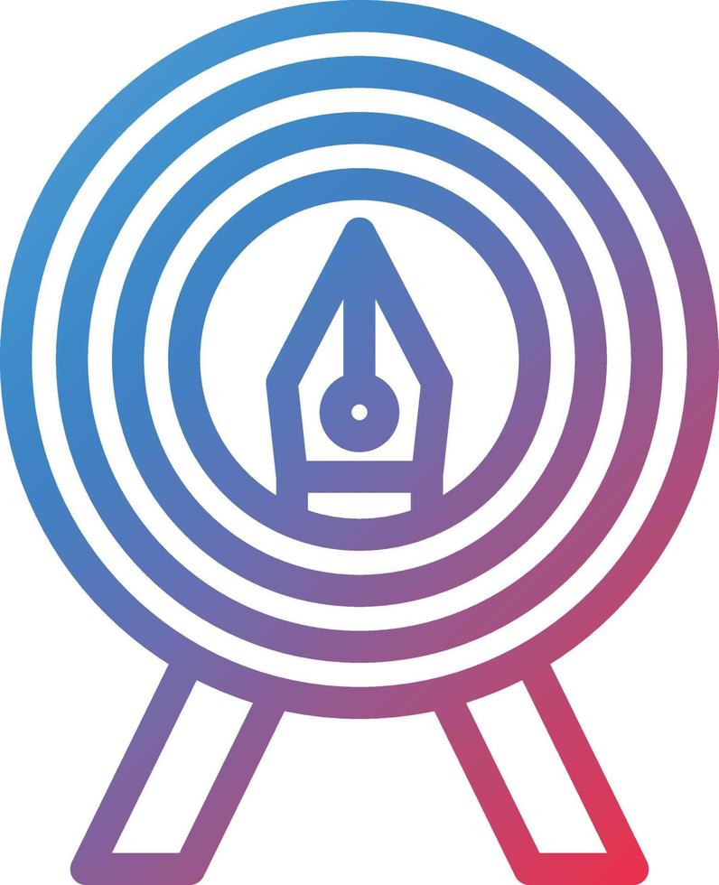 Vector Design Target Icon Style