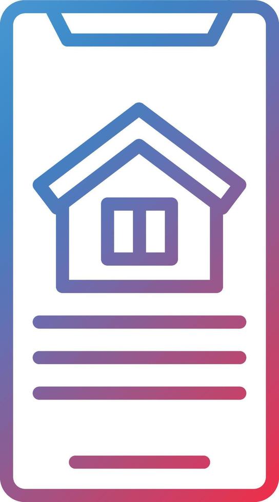 Vector Design House App Icon Style