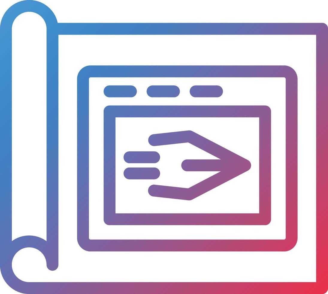 Vector Design Prototype Icon Style