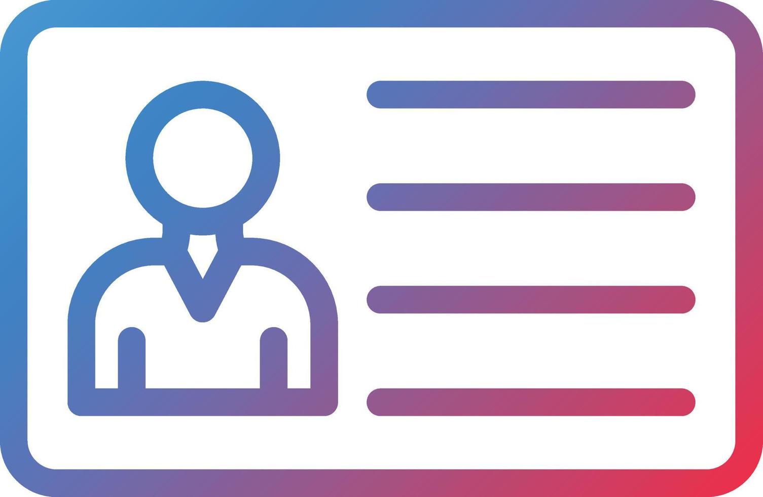 Vector Design Member Card Icon Style
