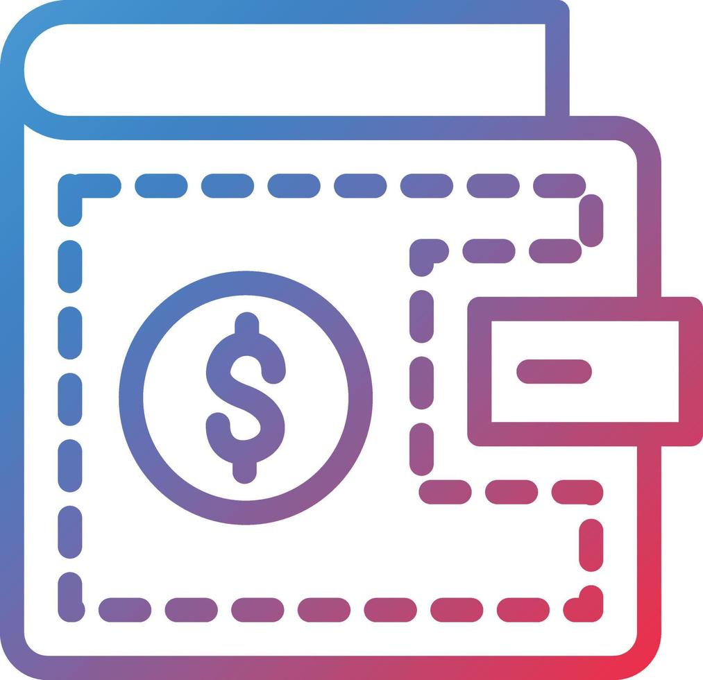 Vector Design Wallet Icon Style