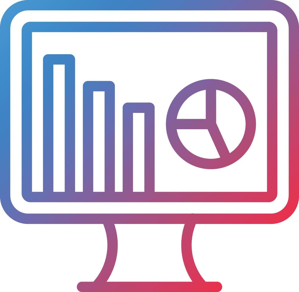 Vector Design Digital Analysis Icon Style