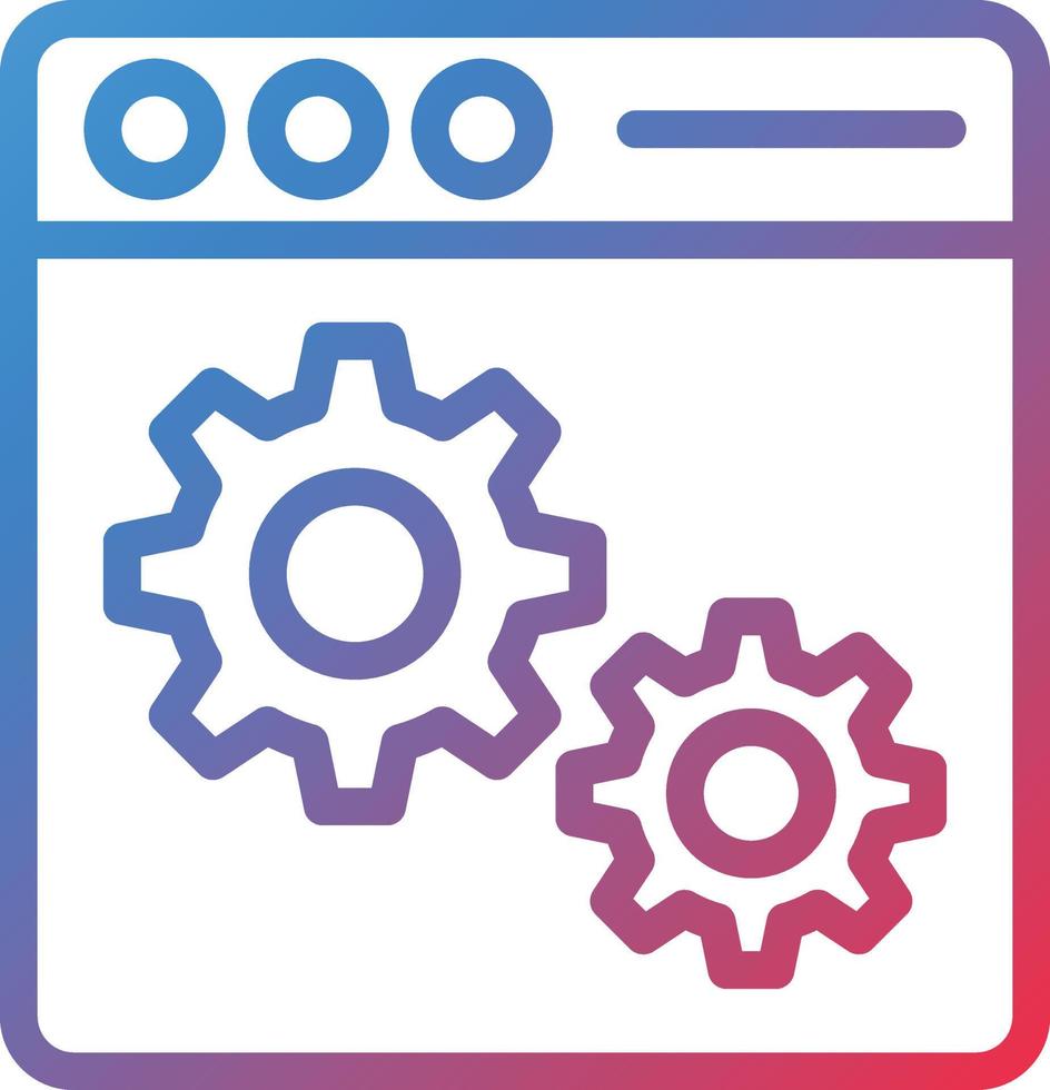 Vector Design Web Optimization Icon Style