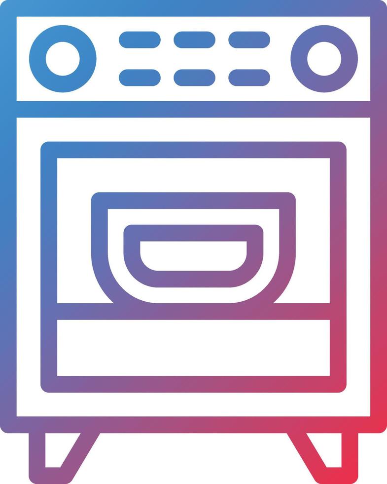 Vector Design Oven Icon Style