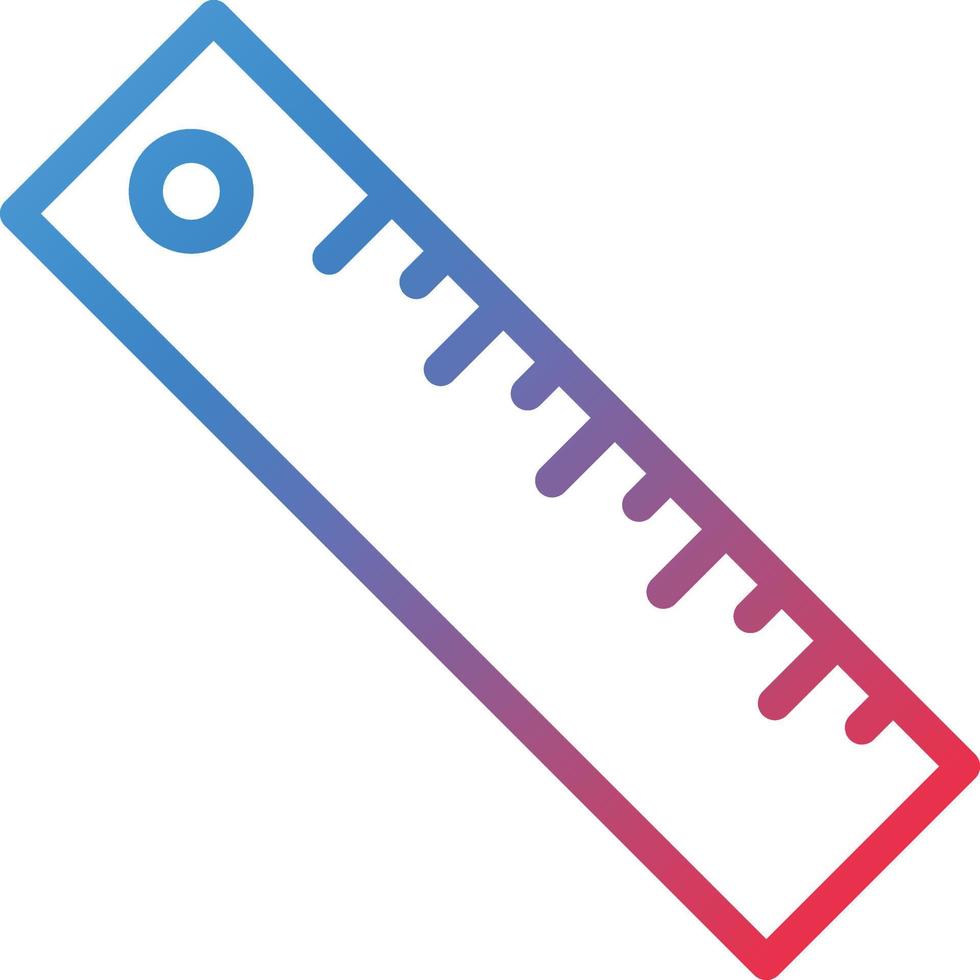 Vector Design Ruler Icon Style
